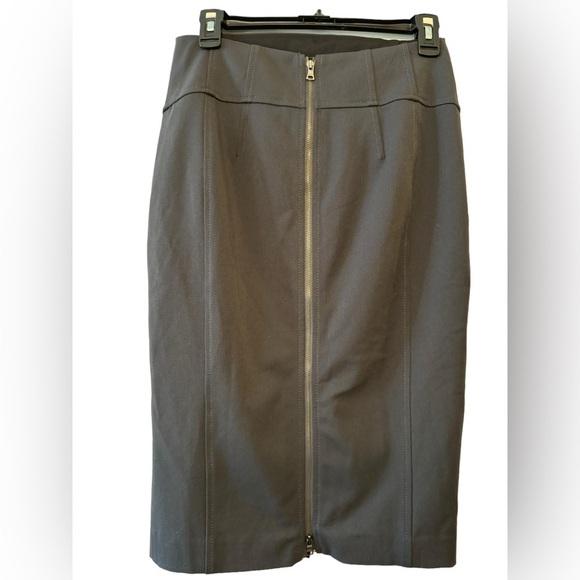 Express Back Zip Pencil Aline Skirt size 2 - Picture 2 of 5